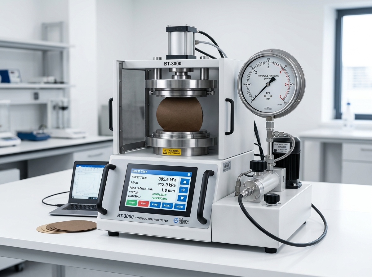 Digital Hydraulic Bursting Strength Tester